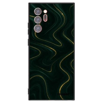 Picasee silikónový čierny obal pre Samsung Galaxy Note 20 Ultra - Vawes