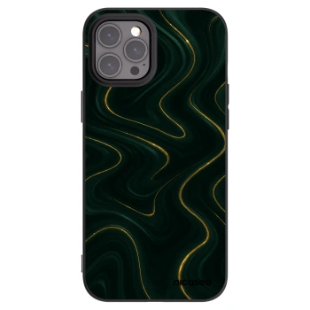 Picasee silikónový čierny obal pre Apple iPhone 12 Pro Max - Vawes