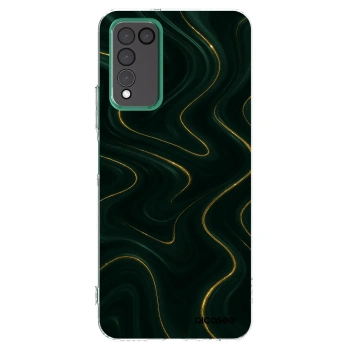 Picasee silikónový prehľadný obal pre Honor 10X Lite - Vawes