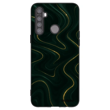 Picasee silikónový čierny obal pre Realme 5 - Vawes