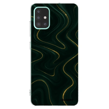 Picasee silikónový prehľadný obal pre Samsung Galaxy M31s - Vawes