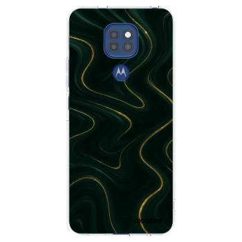 Picasee silikónový prehľadný obal pre Motorola Moto G9 Play - Vawes