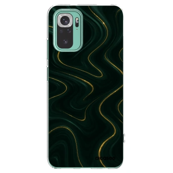 Picasee silikónový prehľadný obal pre Xiaomi Redmi Note 10 Pro - Vawes