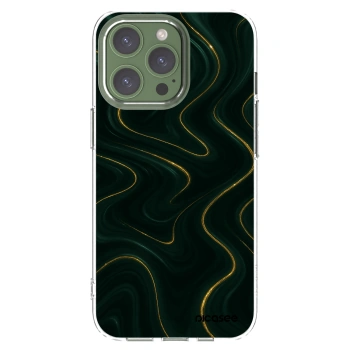 Picasee silikónový prehľadný obal pre Apple iPhone 13 Pro - Vawes