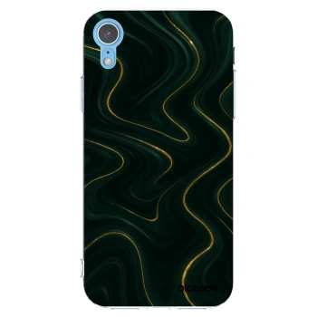 Picasee silikónový prehľadný obal pre Apple iPhone XR - Vawes