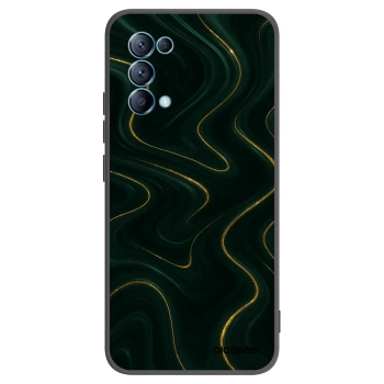 Picasee silikónový čierny obal pre OPPO Reno 5 5G - Vawes