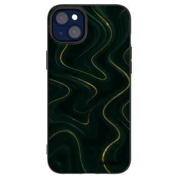 Picasee silikónový čierny obal pre Apple iPhone 14 Plus - Vawes