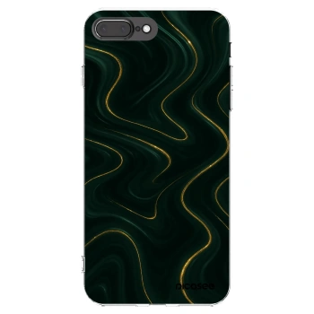 Picasee silikónový prehľadný obal pre Apple iPhone 8 Plus - Vawes