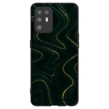 Picasee silikónový čierny obal pre OPPO A94 5G - Vawes
