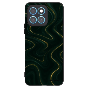 Picasee silikónový čierny obal pre Honor X6 - Vawes