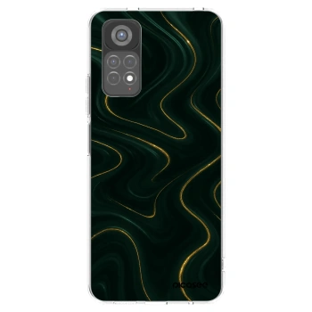 Picasee silikónový prehľadný obal pre Xiaomi Redmi Note 11S 5G - Vawes