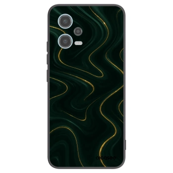Picasee silikónový čierny obal pre Xiaomi Redmi Note 12 5G - Vawes