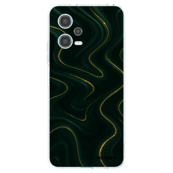 Picasee silikónový prehľadný obal pre Xiaomi Redmi Note 12 5G - Vawes