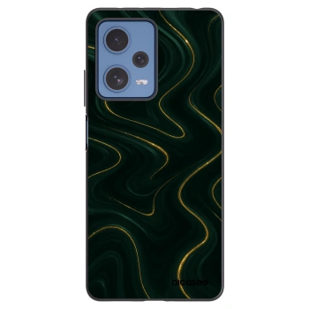 Picasee silikónový čierny obal pre Xiaomi Redmi Note 12 Pro 5G - Vawes