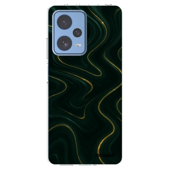 Picasee silikónový prehľadný obal pre Xiaomi Redmi Note 12 Pro 5G - Vawes