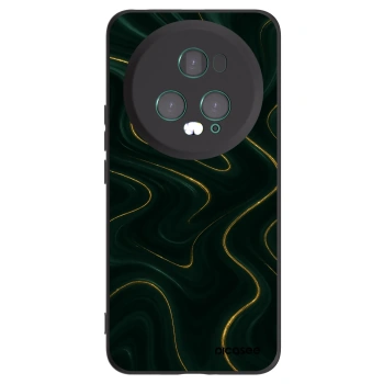 Picasee silikónový čierny obal pre Honor Magic5 Pro - Vawes