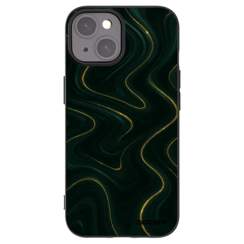 Picasee silikónový čierny obal pre Apple iPhone 15 - Vawes