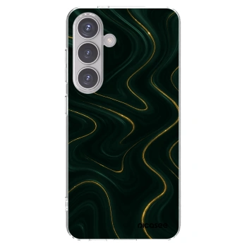 Picasee silikónový prehľadný obal pre Samsung Galaxy S24 S921B 5G - Vawes