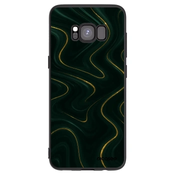 Picasee silikónový čierny obal pre Samsung Galaxy S8 G950F - Vawes