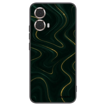 Picasee silikónový čierny obal pre Motorola Moto G85 - Vawes