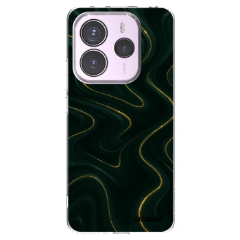 Picasee silikónový prehľadný obal pre Xiaomi Redmi Note 14 5G - Vawes