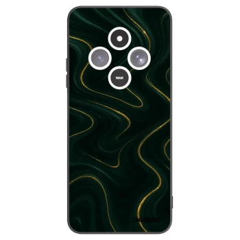 Picasee silikónový čierny obal pre Xiaomi Redmi 14C - Vawes