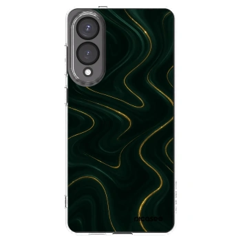 Picasee silikónový prehľadný obal pre Samsung Galaxy S25 Edge 5G - Vawes