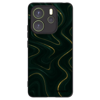 Picasee silikónový čierny obal pre Xiaomi Redmi Note 14 4G - Vawes