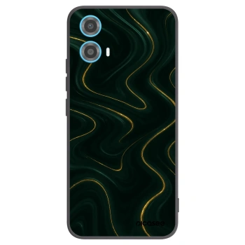 Picasee silikónový čierny obal pre Motorola Moto G34 5G - Vawes