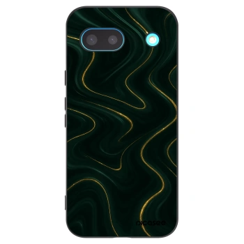 Picasee silikónový čierny obal pre Google Pixel 8a - Vawes