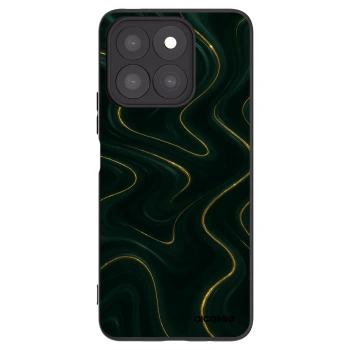 Picasee silikónový čierny obal pre Honor X8c - Vawes