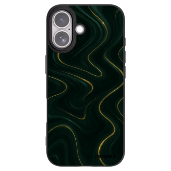 Picasee silikónový čierny obal pre Apple iPhone 17 - Vawes