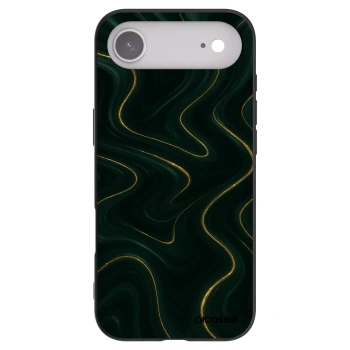 Picasee silikónový čierny obal pre Apple iPhone Air - Vawes