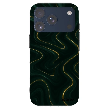 Picasee silikónový prehľadný obal pre Apple iPhone 17 Pro - Vawes
