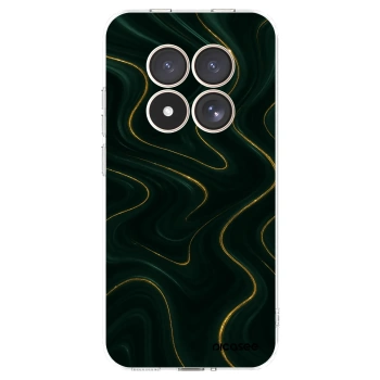 Picasee silikónový prehľadný obal pre Xiaomi Redmi Note 15 Pro 4G - Vawes