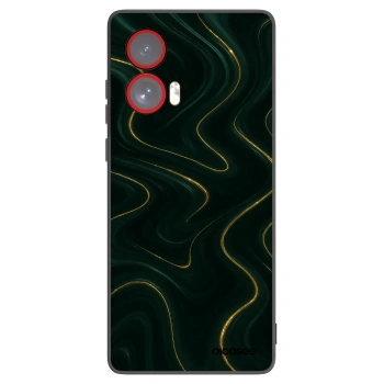 Picasee silikónový čierny obal pre Motorola Edge 50 Fusion - Vawes