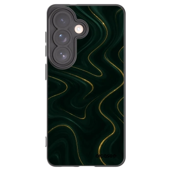 Picasee silikónový čierny obal pre Samsung Galaxy S26 - Vawes