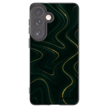 Picasee silikónový čierny obal pre Samsung Galaxy S26+ - Vawes