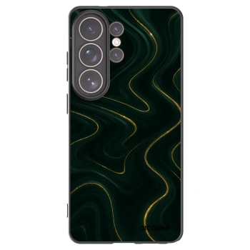Picasee silikónový čierny obal pre Samsung Galaxy S26 Ultra - Vawes