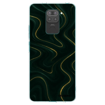 Picasee silikónový čierny obal pre Xiaomi Redmi Note 9 - Vawes