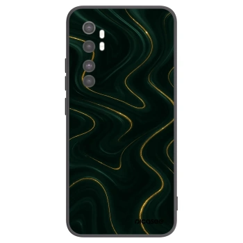 Picasee silikónový čierny obal pre Xiaomi Mi Note 10 Lite - Vawes
