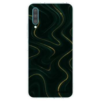 Picasee silikónový prehľadný obal pre Samsung Galaxy A30s A307F - Vawes