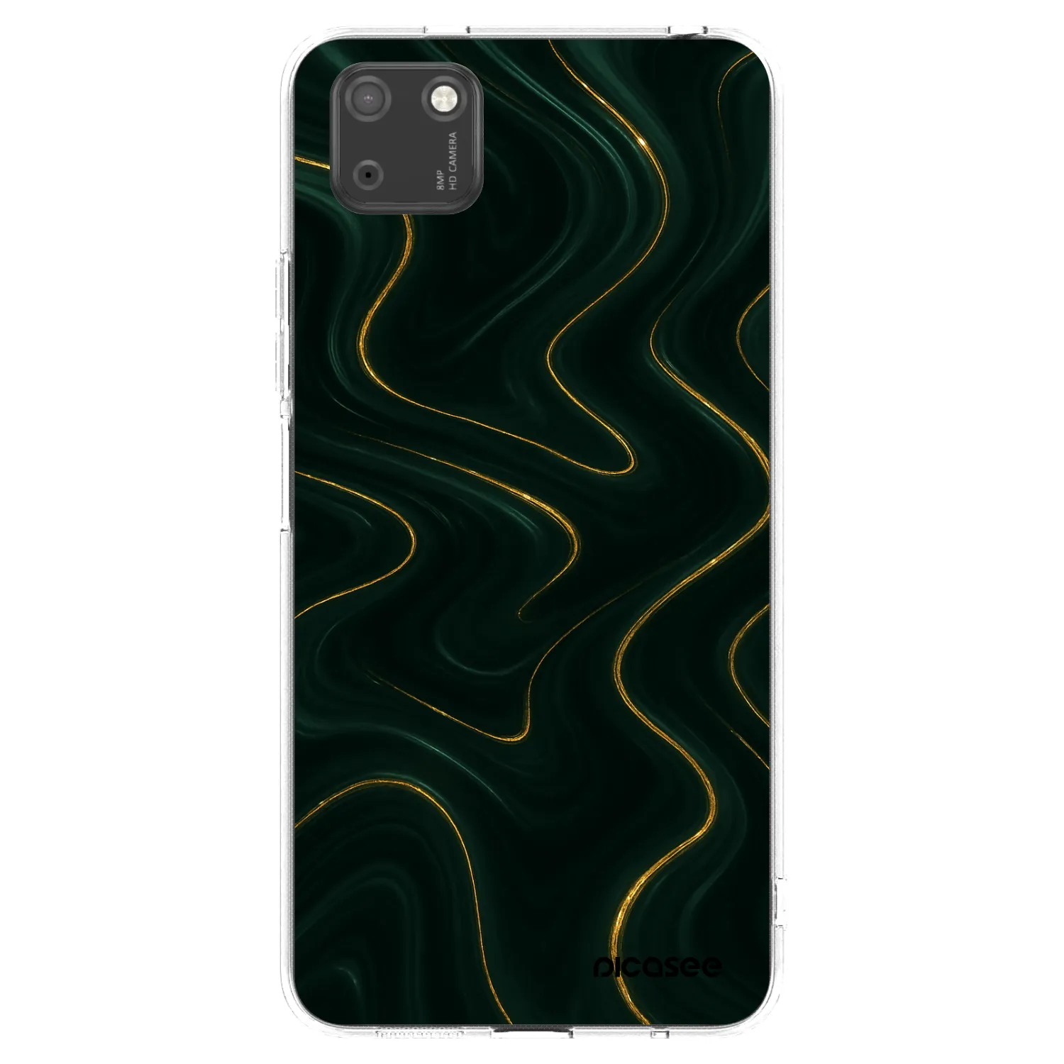 Picasee silikónový prehľadný obal pre Huawei Y5P - Vawes