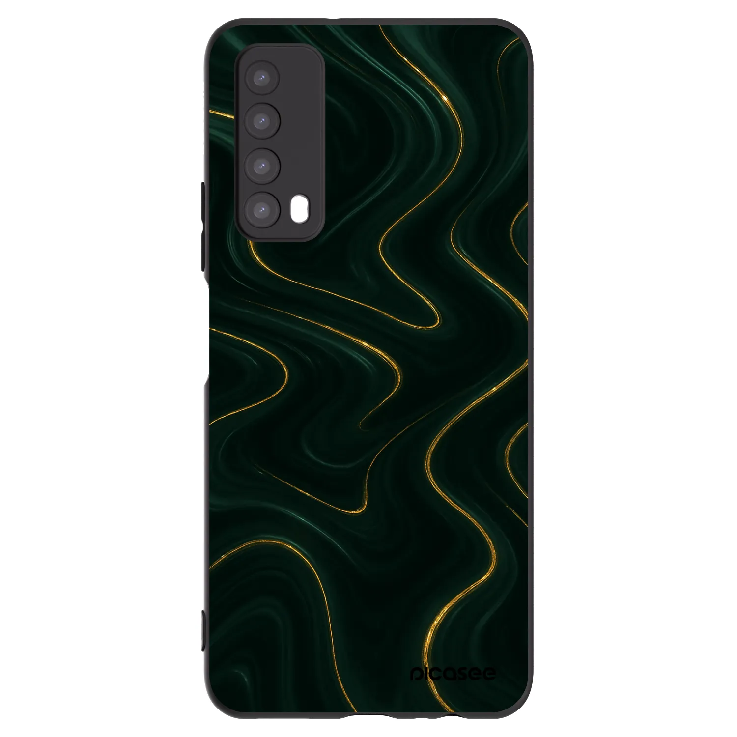 Silikónový čierny obal pre Huawei P Smart 2021 - Vawes