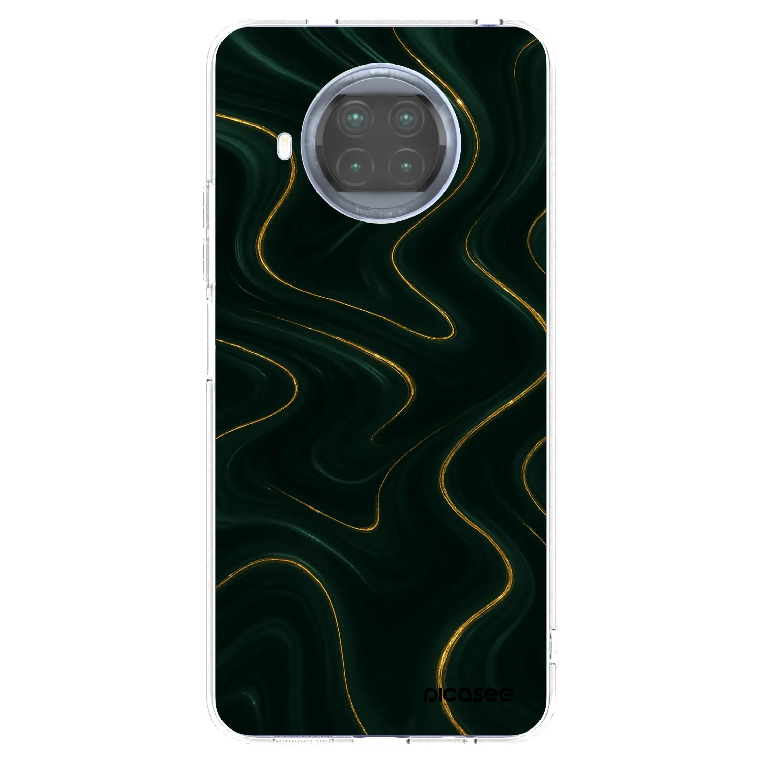 Picasee silikónový prehľadný obal pre Xiaomi Mi 10T Lite - Vawes