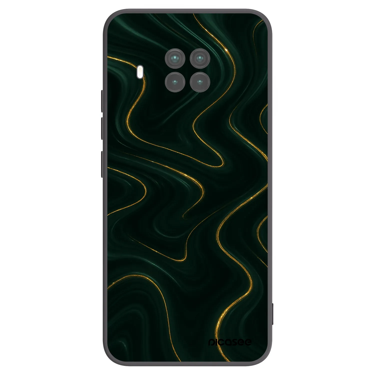 Picasee silikónový čierny obal pre Xiaomi Mi 10T Lite - Vawes