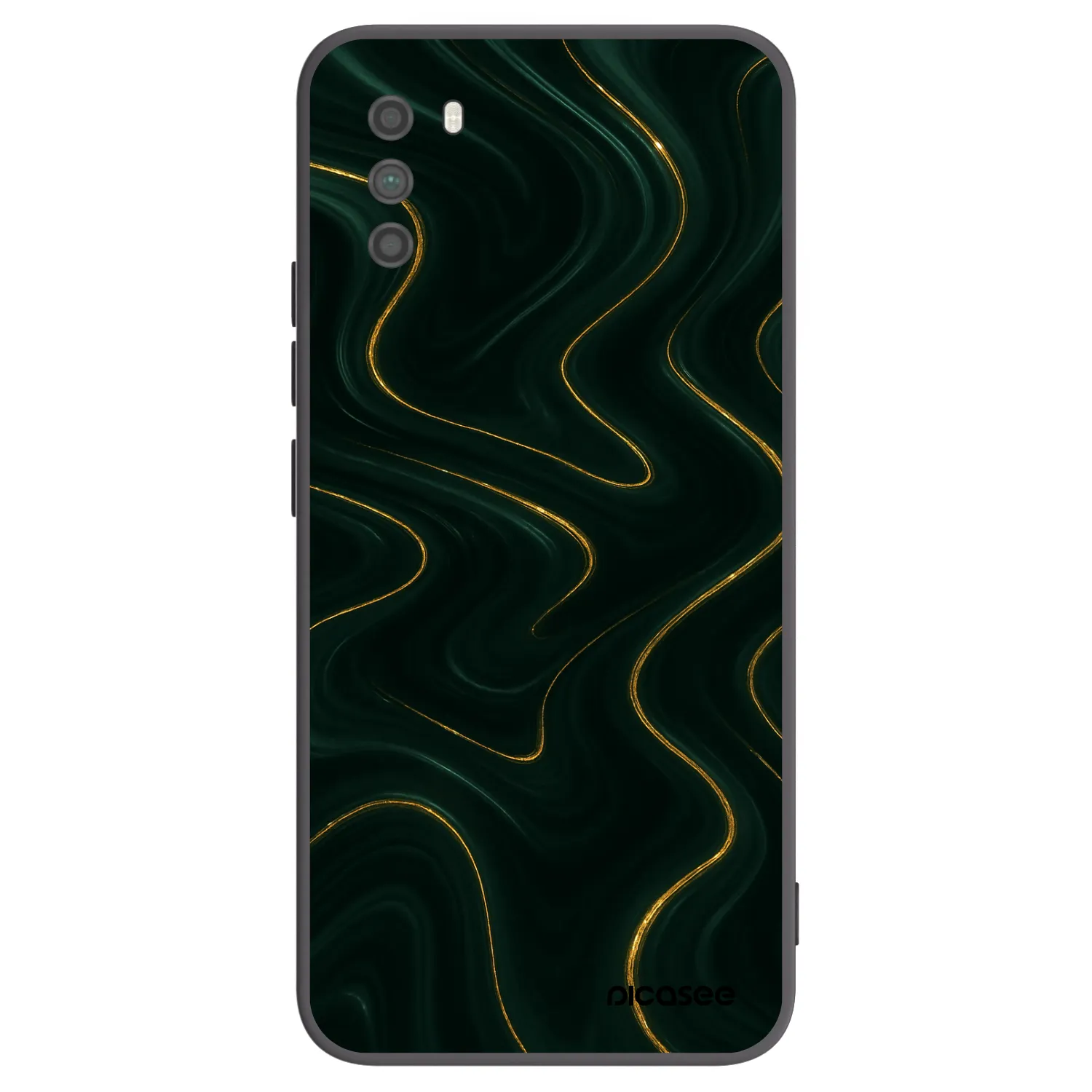 Picasee silikónový čierny obal pre Xiaomi Poco M3 - Vawes