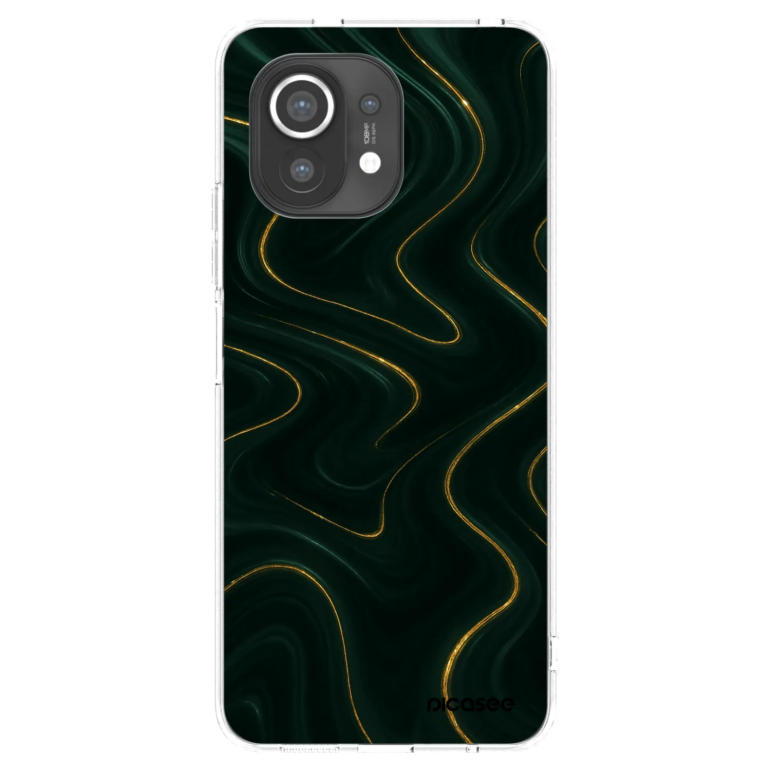 Picasee silikónový prehľadný obal pre Xiaomi Mi 11 - Vawes