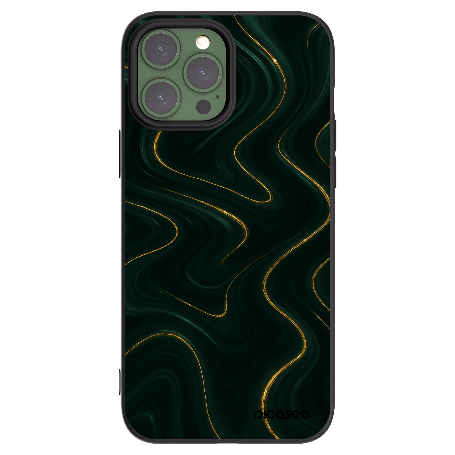 Silikónový čierny obal pre Apple iPhone 13 Pro Max - Vawes
