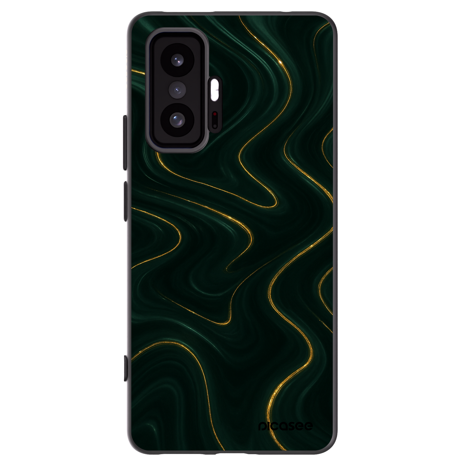 Picasee silikónový čierny obal pre Xiaomi 11T - Vawes